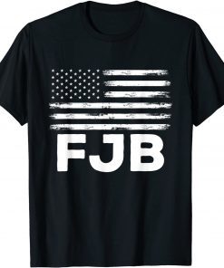 T-Shirt FJB Pro America US Distressed Flag F Biden FJB