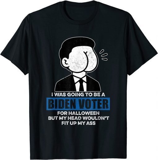 T-Shirt Republicans Voter Anti Joe Biden and Halloween Funny