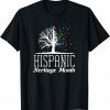 Official National Hispanic Heritage Month Tree Latin Culture Flags T-Shirt
