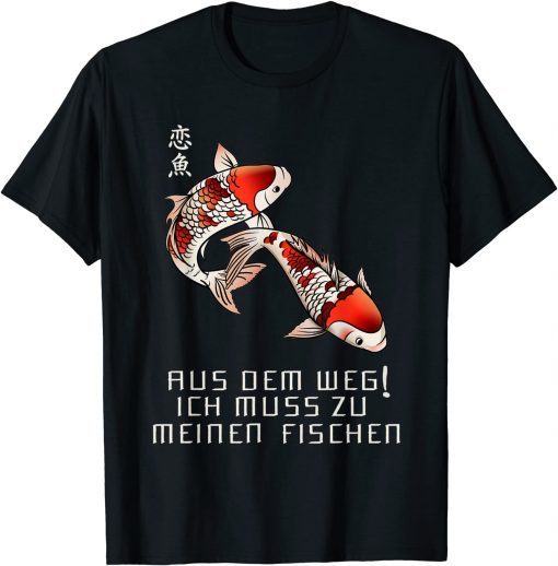 Koi carp saying, garden pond, fish breeder, koi carp T-Shirt