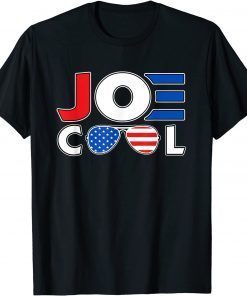 Classic Cool Joe Biden American Flag Sunglasses Mens Womens Youth T-Shirt