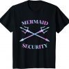 Classic Kids Merman Mermaid Security Funny Kids Boys Swimmer Costume T-Shirt