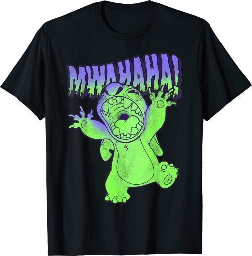 Disney Lilo & Stitch Halloween Stitch Mwahaha T-Shirt
