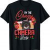 2021 I'm The Crazy Camera Lady Photographer Photography Women T-Shirt