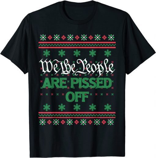 Patriotic Anti Biden Republican USA Ugly Christmas Sweater T-Shirt