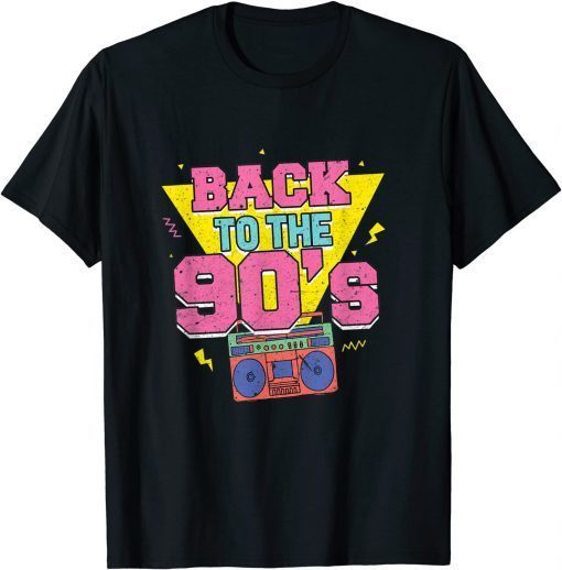 Official 90s Party Outfit Retro Costume Clothing Hits T-Shirt