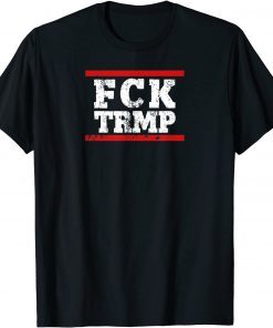 "FCK TRMP" Shirt Against Racism and Fancy Dress Vintage T-Shirt