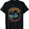 I Hate People I Love Camping Funny T-Shirt