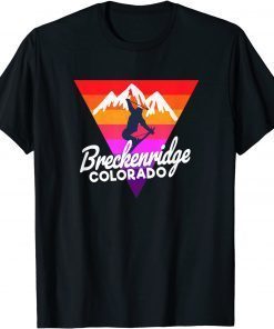 Classic Breckenridge Ski Jump Disco Nights Breckenridge Colorado T-Shirt