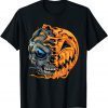 Boys Halloween Pumpkin Skull Zombie Graphic Kids Teens Men T-Shirt