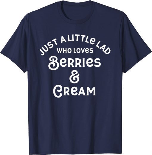 Just a little lad halloween costume berries and cream lover T-Shirt