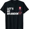 Lets Go Brandon Let's Go Brandon Funny American Flag T-Shirt