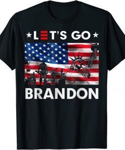 Statue of Liberty Let's Go Brandon T-Shirt