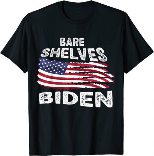 Classic Bare Shelves Biden, Anti BIden 2021 T-Shirt