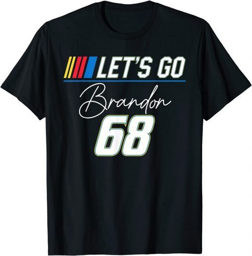 Classic Let's go Brandon 68 Funny Meme , Impeach Biden Costume T-Shirt