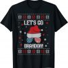 Let's Go Brandon Ugly Christmas Sweater Unisex Tee Shirt