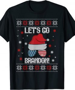 Let's Go Brandon Ugly Christmas Sweater Unisex Tee Shirt