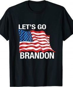 Official Let's Go Brandon Anti Biden Funny Lets Go Brandon Shirt T-Shirt