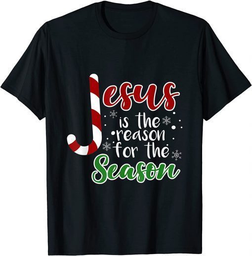 Funny Jesus is the Reason for the Season Christmas Christan Gift T-Shirt