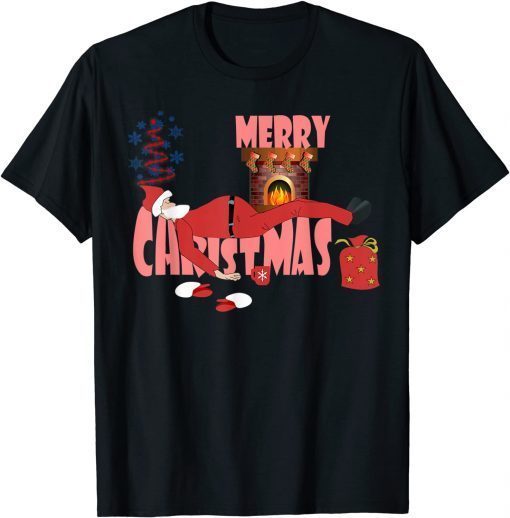 This Is My Christmas Pajama ,Santa Claus Is Sleeping T-Shirt