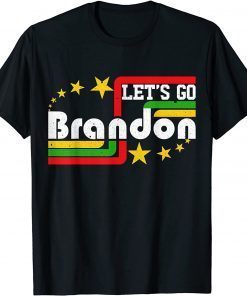 Funny Let’s Go Brandon Stars Anti Biden T-Shirt