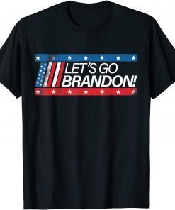 T-Shirt Lets Go Brandon Let's go Brandon USA Flag Anti Biden