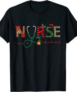 T-Shirt Nurse Chrsitmas 2021 Nurse Costume Christmas Nurse Matching