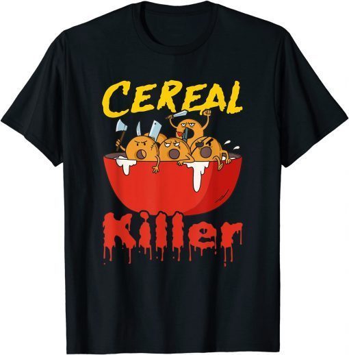 Serial Killer Parody, Cereal Killer Tee Shirt