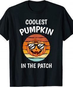 Official Coolest Pumpkin In The Patch Halloween T-Shirt