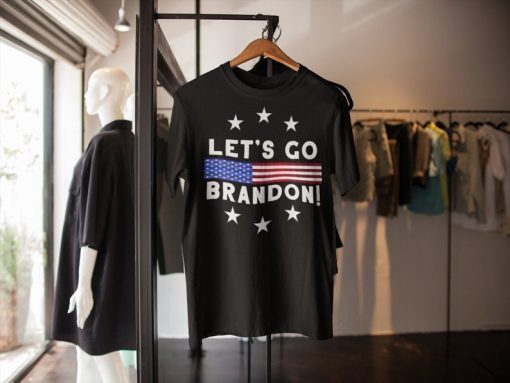 Lets Go Brandon ,Anti Biden Sucks FJB , Lets Go Brandon gift American Flag Tee Shirt