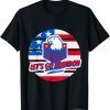 Official Let’s Go Brandon Conservative US Flag T-Shirt