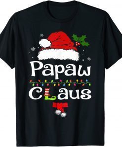 Official Santa Papaw Claus Christmas Matching Family T-Shirt