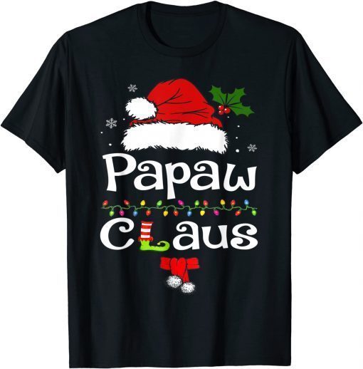 Official Santa Papaw Claus Christmas Matching Family T-Shirt