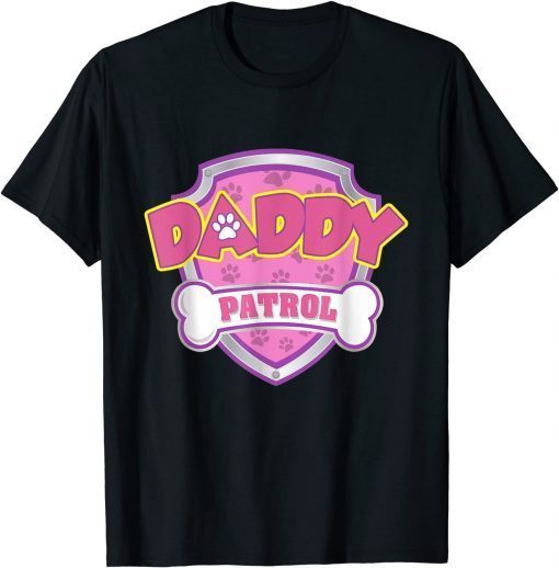 Funny Daddy Patrol ,Dog Mom, Dad For Men Women T-Shirt