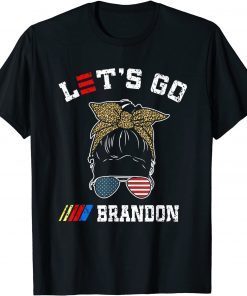 FJB Let’s Go Brandon Conservative US Flag Gift T-Shirt