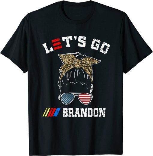 FJB Let’s Go Brandon Conservative US Flag Gift T-Shirt