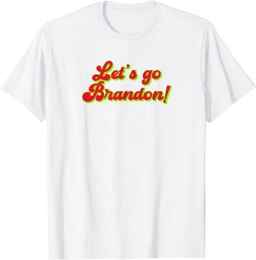 Let's Go Brandon ,Funny 2021 Christmas Clown Anti Joe Biden T-Shirt