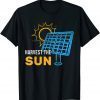 2021 Harvest The Sun Solar Panels Portable Generators T-Shirt
