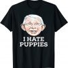 Fauci Puppies Beagle Dogs Pro USA Sarcasm Anti Fauci Biden T-Shirt