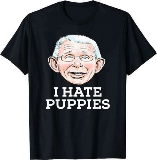 Fauci Puppies Beagle Dogs Pro USA Sarcasm Anti Fauci Biden T-Shirt