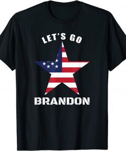 Lets Go Brandon Let's Go Brandon Funny Men Women Vintage T-Shirt