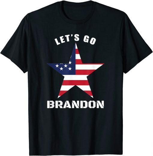 Lets Go Brandon Let's Go Brandon Funny Men Women Vintage T-Shirt