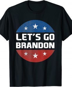 2021 Let’s Go Brandon Conservative US Flag Gift T-Shirt