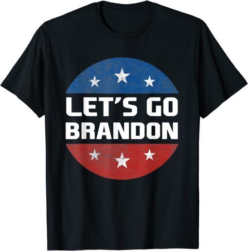 2021 Let’s Go Brandon Conservative US Flag Gift T-Shirt