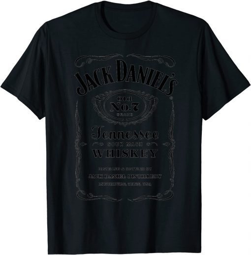 Classic Jack Daniels No7 Whiskey TShirt