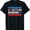 Classic Fuck 46 Let's Go Brandon Tee Conservative Anti Liberal US Flag T-Shirt