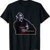 Classic Nothing Just Chillin Killin Scream Ghost Watch Horror Movie T-Shirt