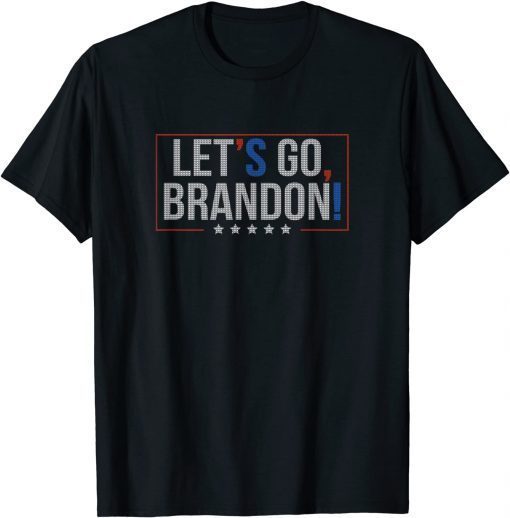 Official Lets Go Brandon Let's Go Brandon Funny Vintage T-Shirt