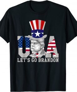 Official Lets Go Brandon Let's Go Brandon Funny Men Women Vintage T-Shirt