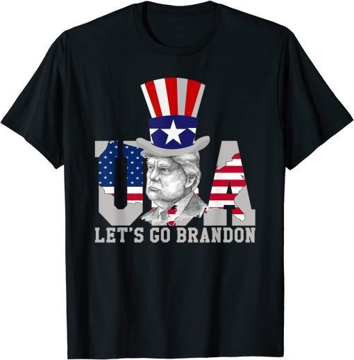 Official Lets Go Brandon Let's Go Brandon Funny Men Women Vintage T-Shirt